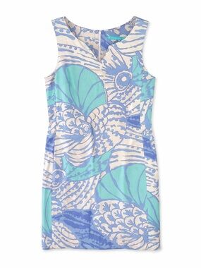 Tori Richard Beachy Shift Dress, Shells